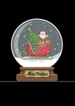 Kerst - Bugart - Sleigh Globe