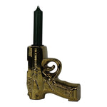 Kaarshouder Gun Gold 12X4X13 CM