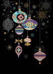 Kerst - Bugart - Patterned Baubles